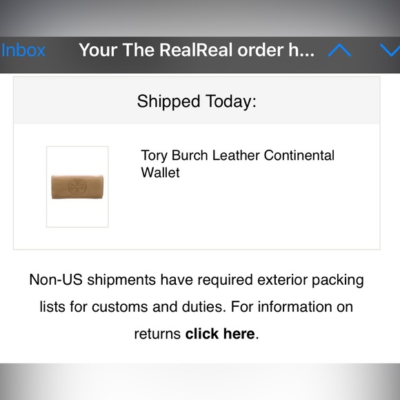 Tory Burch Wallet from the Real Real - Picture 5 of 5